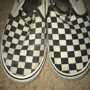 checkerboard vans